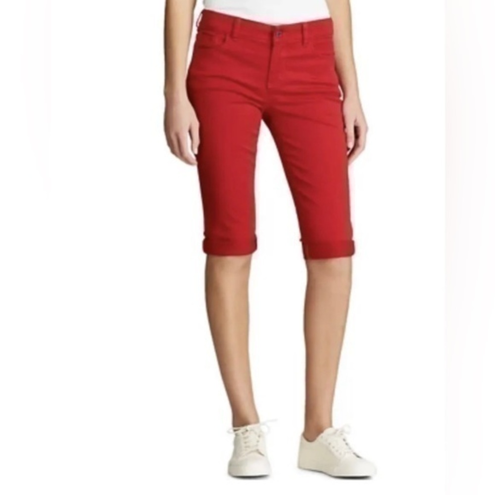 NWT Chaps Shorts Skimmer Capris Pants size 24W $55 New